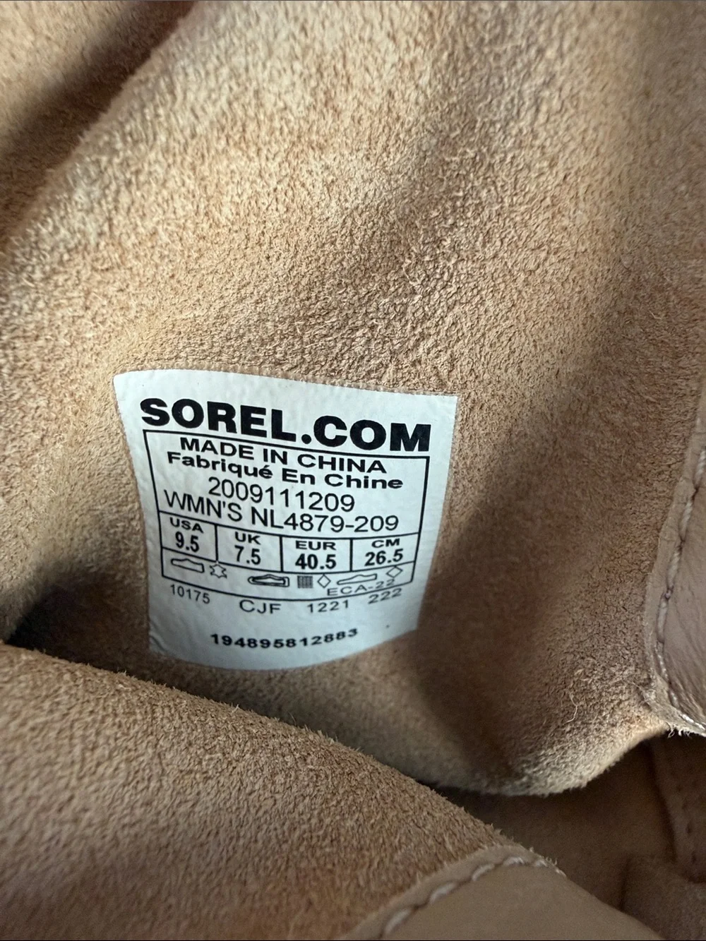 Sorel Women’s Suede Lace-Up Boots in Beige - Classic Casual